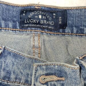 Lucky Brand Women's Crop Light Blue Denim Jeans